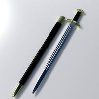 Viking Sword 3D Model