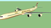 Etihad Airways A340-642 (2013)