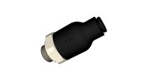 Raccord anti-retour admission mâle cylindrique G1/8 diamètre 4