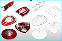 Spaceship Set V02