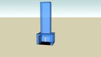 Glass Fireplace