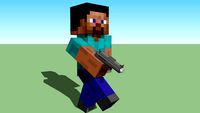 Steve with gun