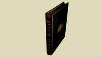 LEATHER BOUND BOOK - ENCYCLOPEDIA BRITANNICA 1889 - PART 2 OF 3-js0302
