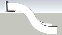 3ft dh wave slide