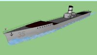 Destroyer 1/4 / 駆逐艦 1/4