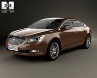 Buick LaCrosse Allure 2014 3D Model