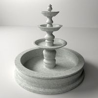 Fountain 3D Model