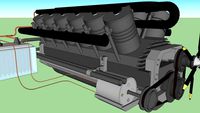 V-12 Engine