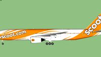 Scoot (2012) - Boeing 777-200ER.
