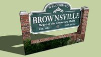 Welcome Sign Brownsville, Tennessee