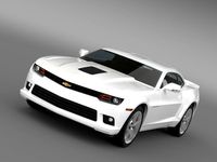 Chevrolet Camaro Coupe EU 3D Model