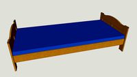Bett 100 x 220