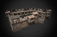 Modular Wooden Fortification