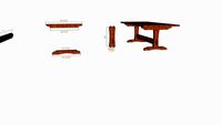 Jed's Lakehous Trestle Table