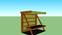 Simple Medieval Market Booth