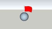 Sphere and Flag