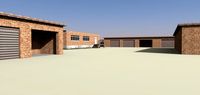 Storage locker scene 3D Model