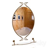 Derby WellWood-mirror and shelf