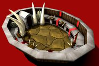Low Poly Gladiators Arena