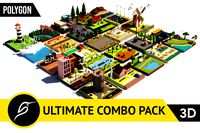Low Poly Combo Pack
