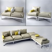 Roberti Coral Reef Sofa / Modular sofa