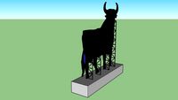 Toro de Osborne en El Campello (Alicante)
