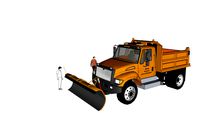 Sketchup Construction Plow and Escort Unit 1
