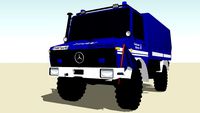 THW Unimog 1300 *SketchyPhysics*