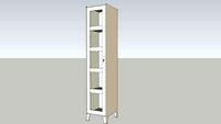 vitrinekast 1800.400.350