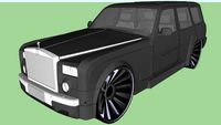 Nissan patrol (Rolls Royce Phantom)