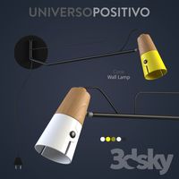 Universo Positivo Cone Wall Lamp