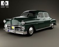 Dodge Coronet sedan 1950 3D Model