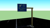Autobahn Schild, BAB2