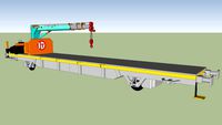 Flat Wagon with Crane No.2 (ITD)