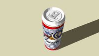 budweiser beercan