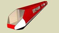 Crimson Line Mag-Lev Train