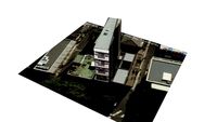 a building in Sakurashinmachi