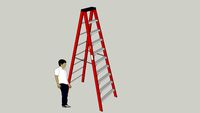 10' Fiberglass Ladder