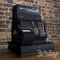 Cash register / Antique National Cash Register Size