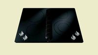 Electric Cooktop-Downdraft Ventilation