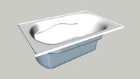 71281100 Lawson(R) Series 7128, 60 x 42 Bath