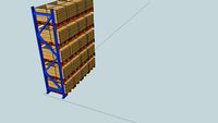 magazijnstelling aanbouw