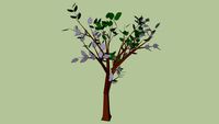 Coloured tree