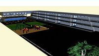 luxury appartements with tenniscourt, swimmingpool and playground
