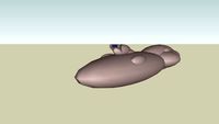 An MC40 Mon Calamari Cruiser