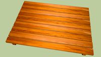 Burmese Teak Bath Mat