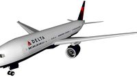Delta Airlines Boeing 777-200LR New/Current Livery
