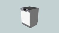 IVSIX3 - Semi Integrated Dishwasher - Ilve