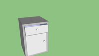 Table de chevet 3D