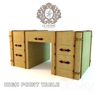 CHEST-DESK HIGH POINT TABLE